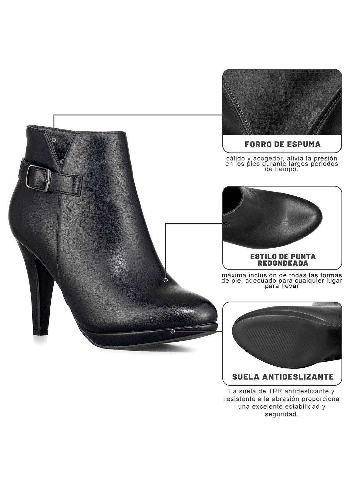 Botin Casual Mujer Vintage Con Felpa Clasico Weide CZY609-6