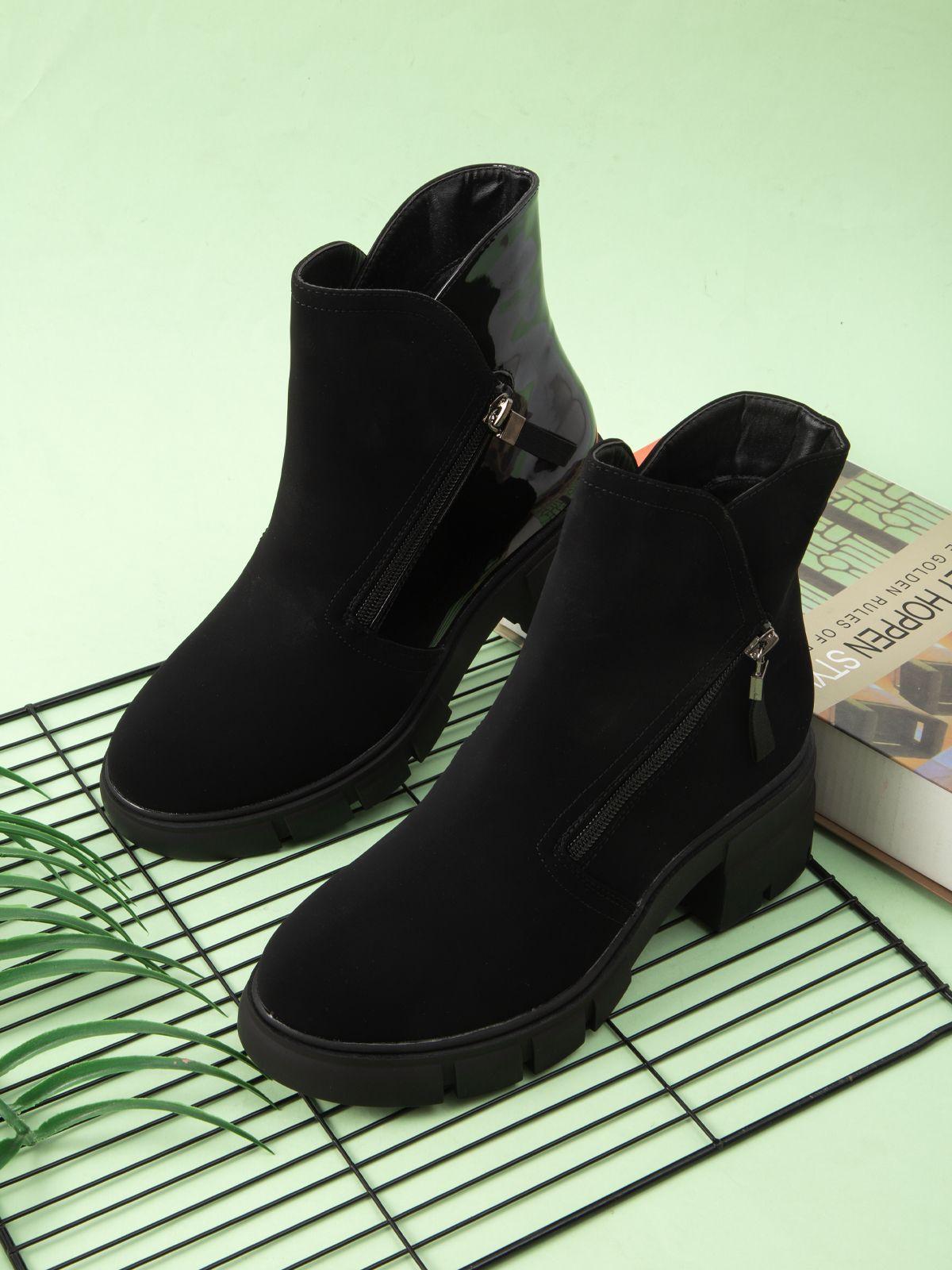 Botin Brianda Negro Weide-4