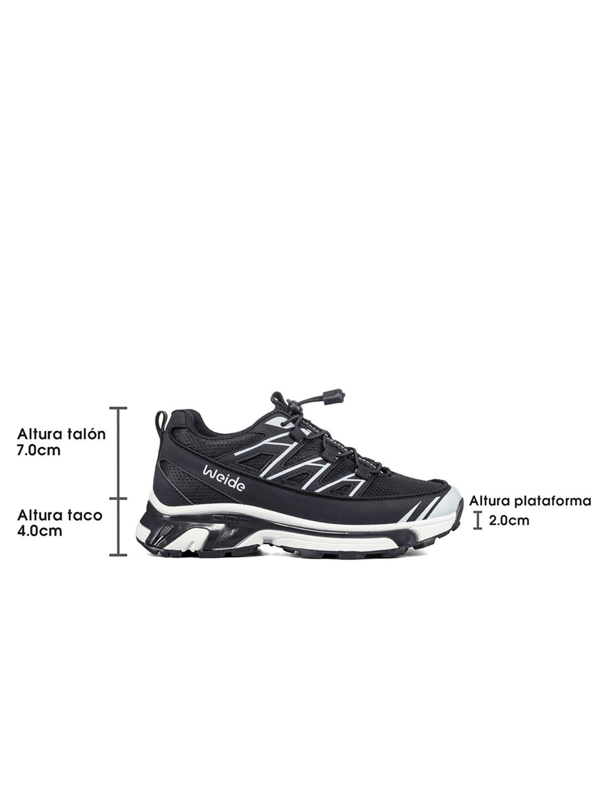Zapatilla Casual Mujer Urbana Deportiva Vintage Weide TFA301-5