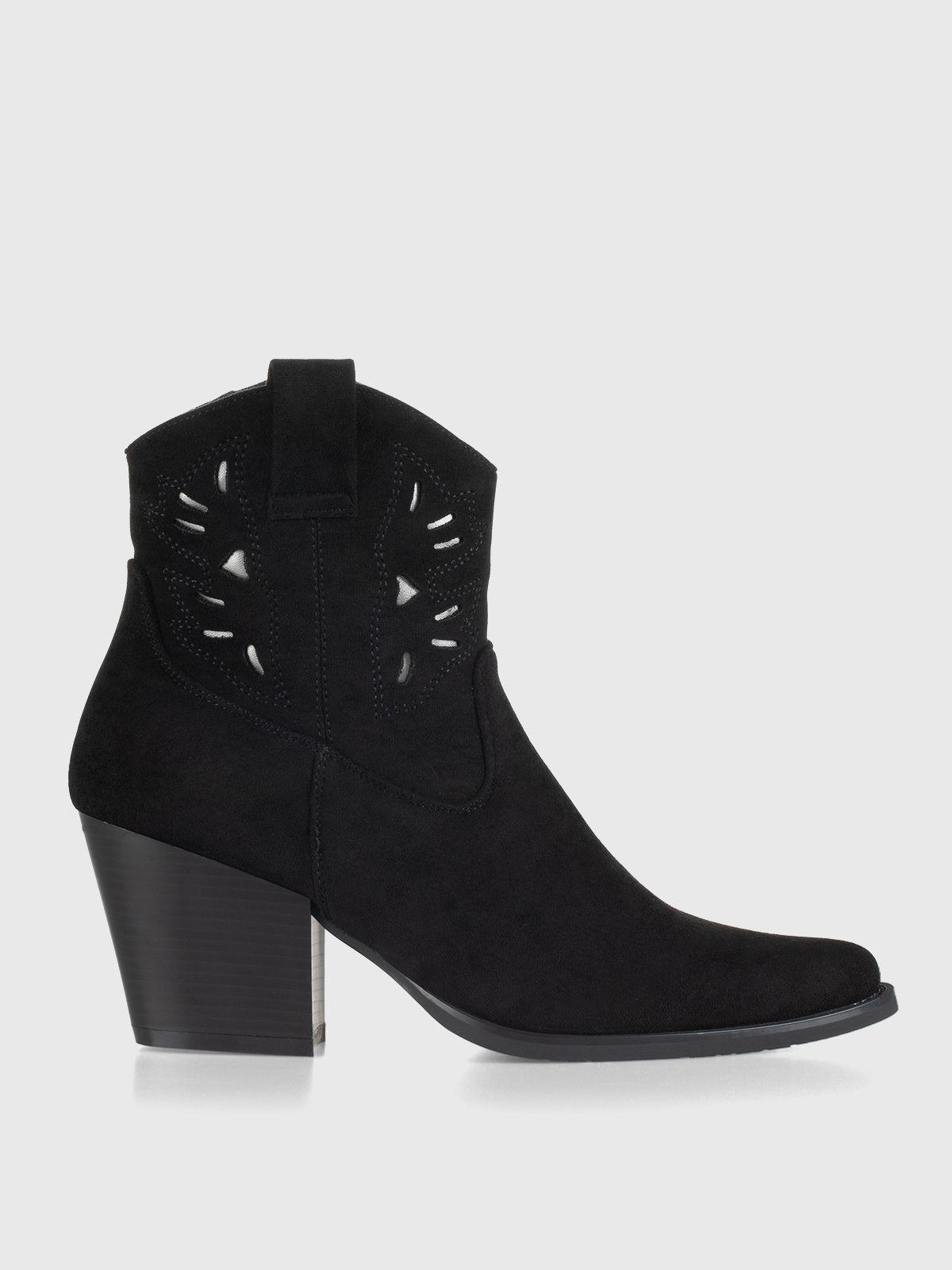 Botin Mujer Cándida Negro Weide-2