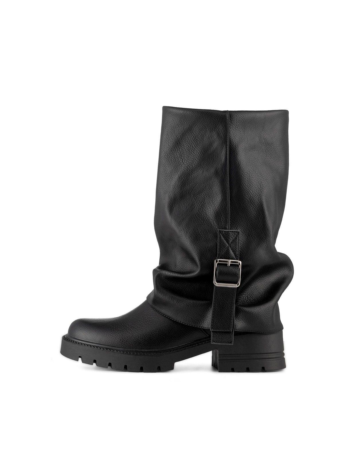 Bota Taco Mujer Casual PU Weide ZS87-2