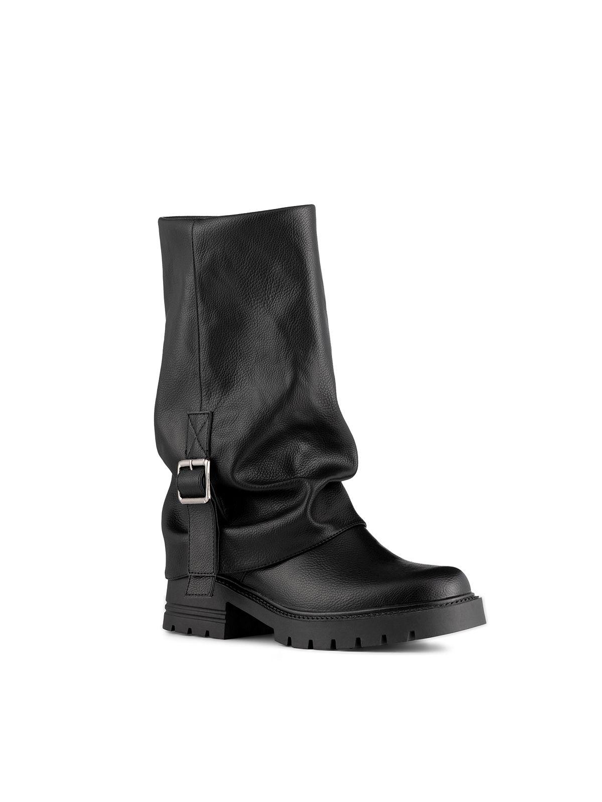 Bota Taco Mujer Casual PU Weide ZS87-5