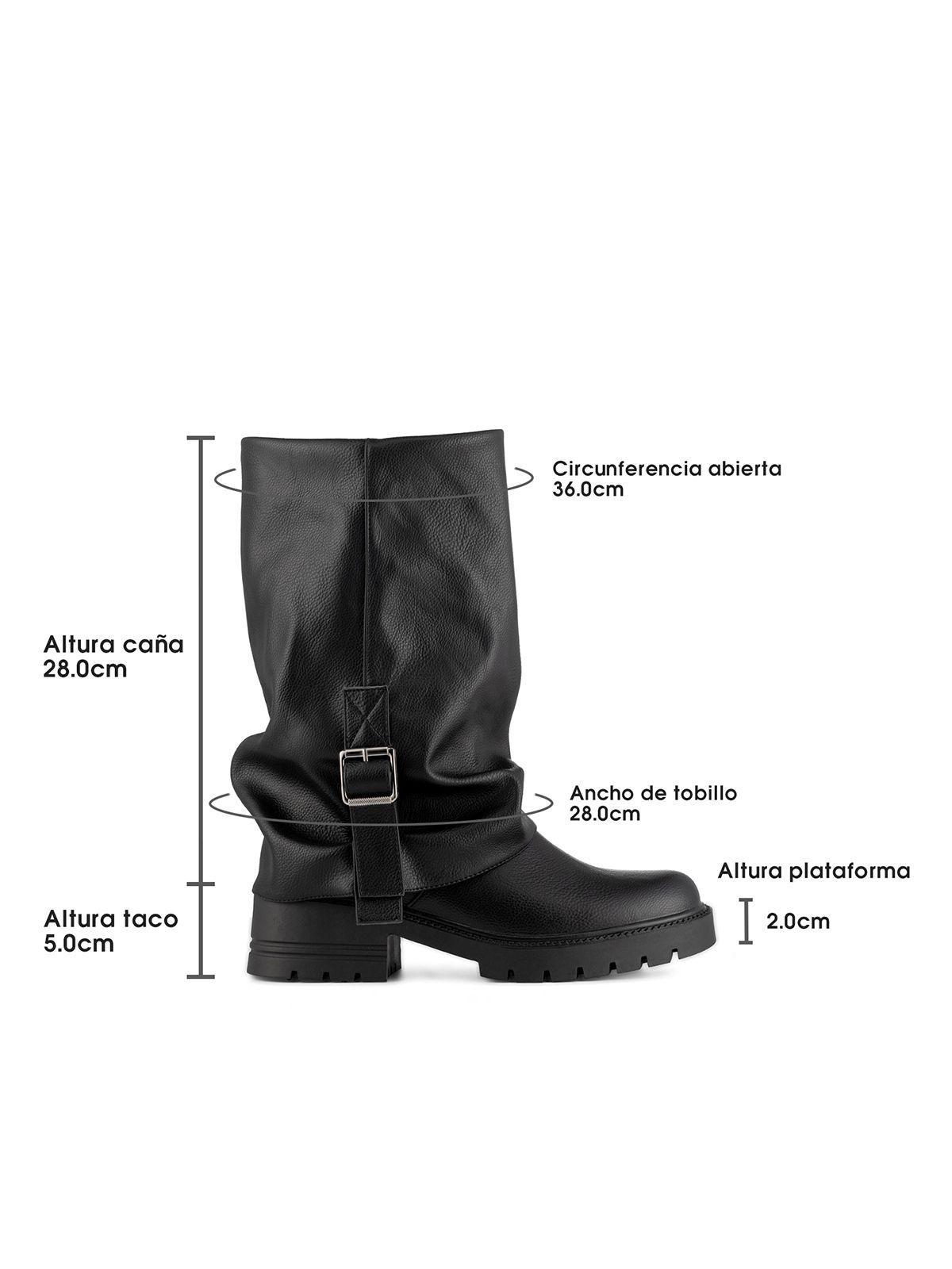 Bota Taco Mujer Casual PU Weide ZS87-6