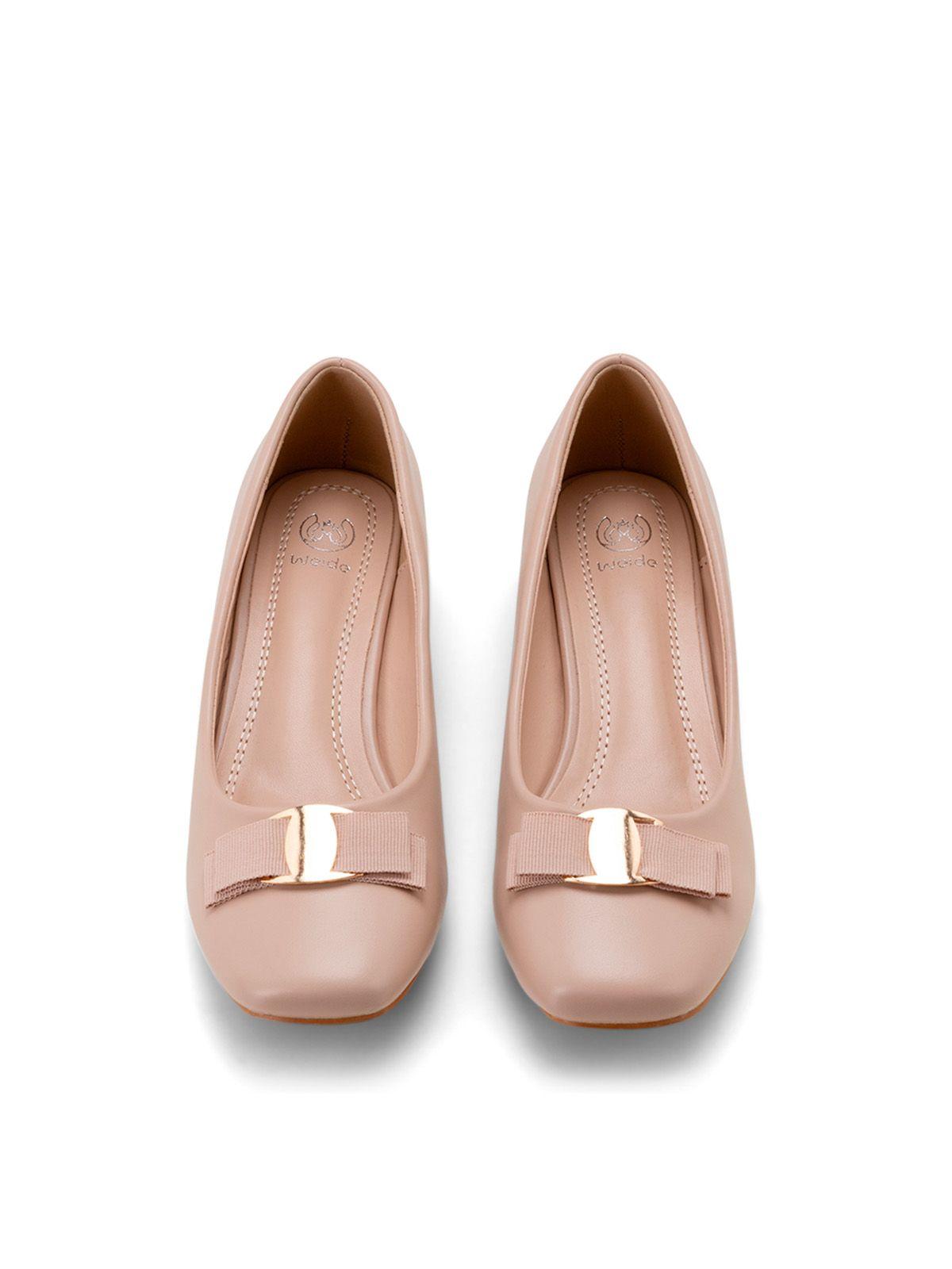 Zapato Taco Beige Casual GH85 Weide-2