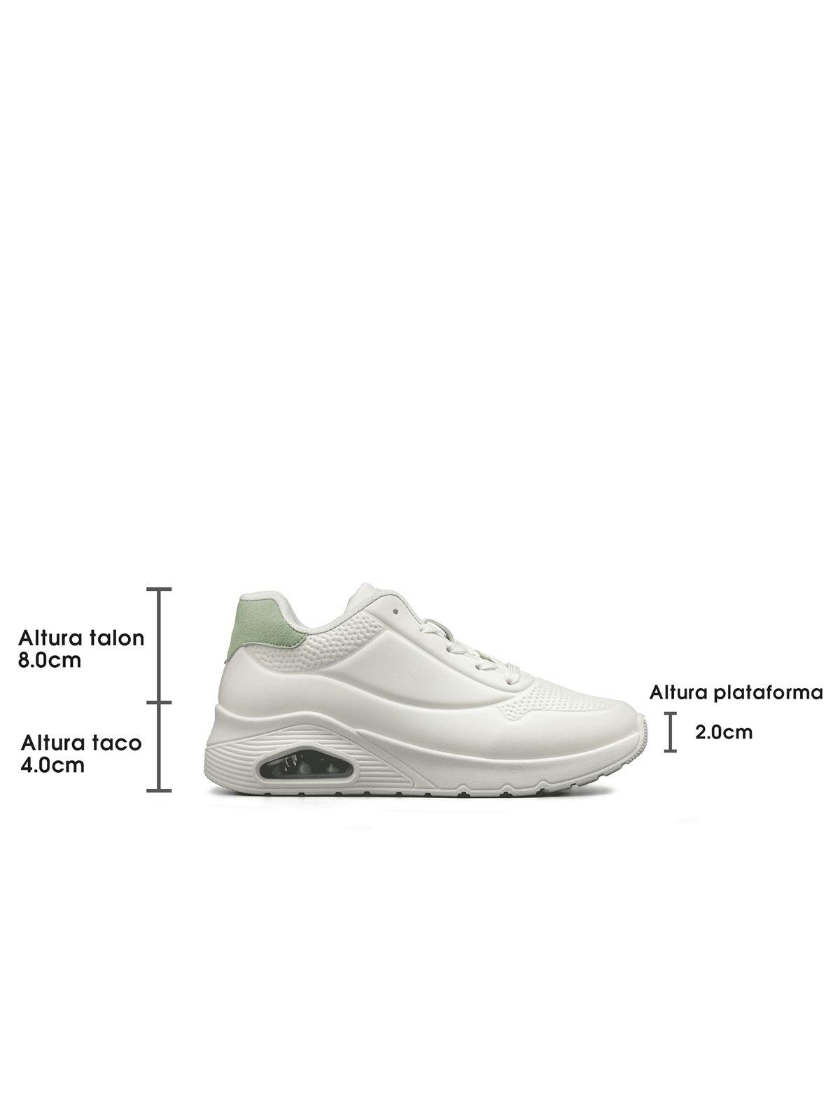 Zapatilla Urbana deportiva Con  Aire Mujer Weide XJH63-4