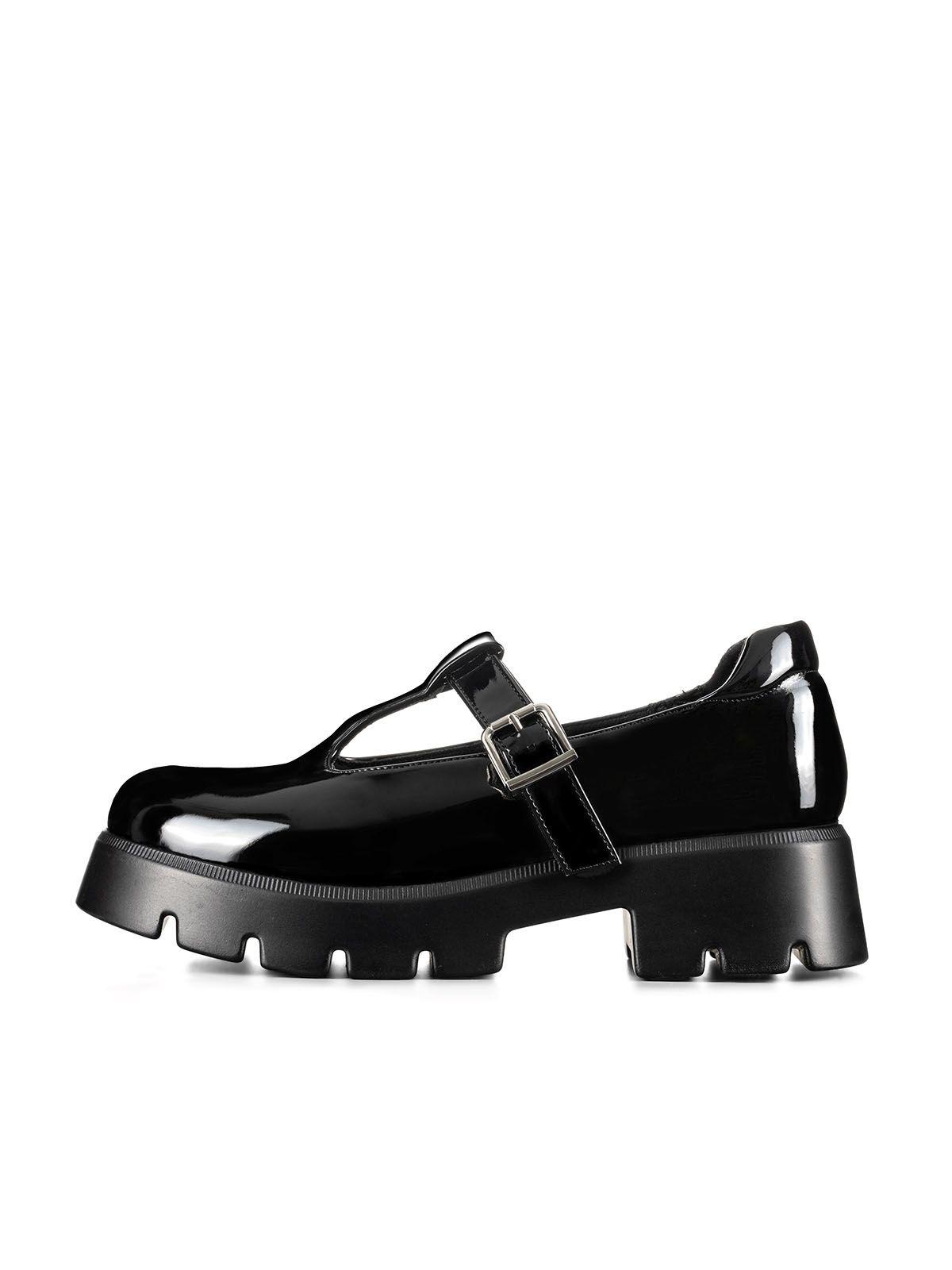 Zapatos Mary Jane Con Taco Casual Charol Mujer Weide GHE30-4