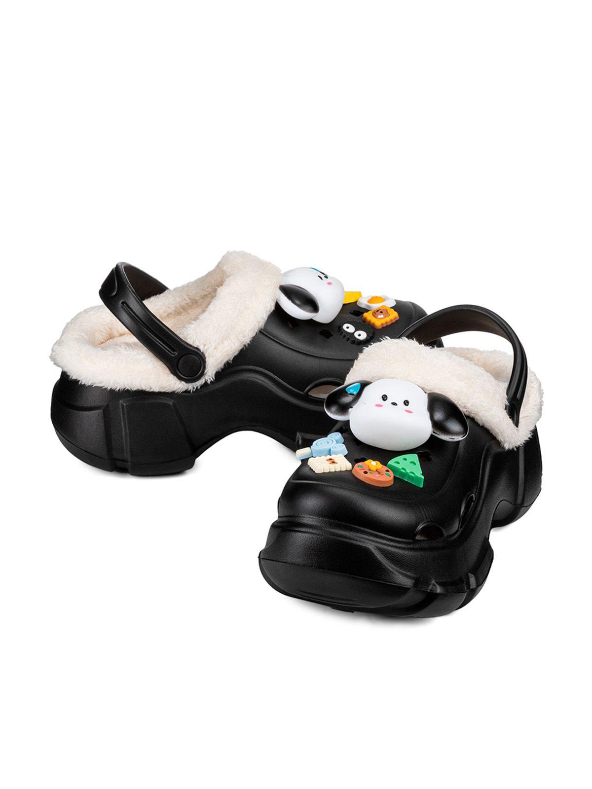 Zueco Negro Casual Mujer Weide GH121-4