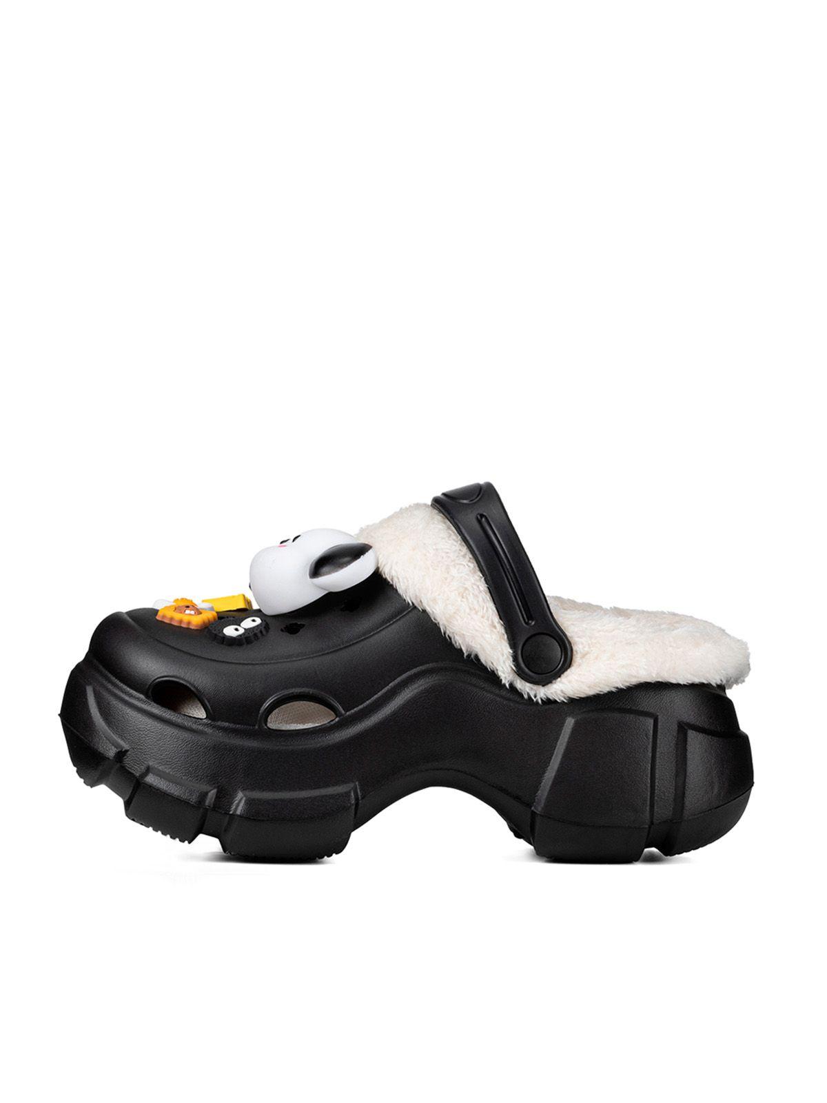 Zueco Negro Casual Mujer Weide GH121-3