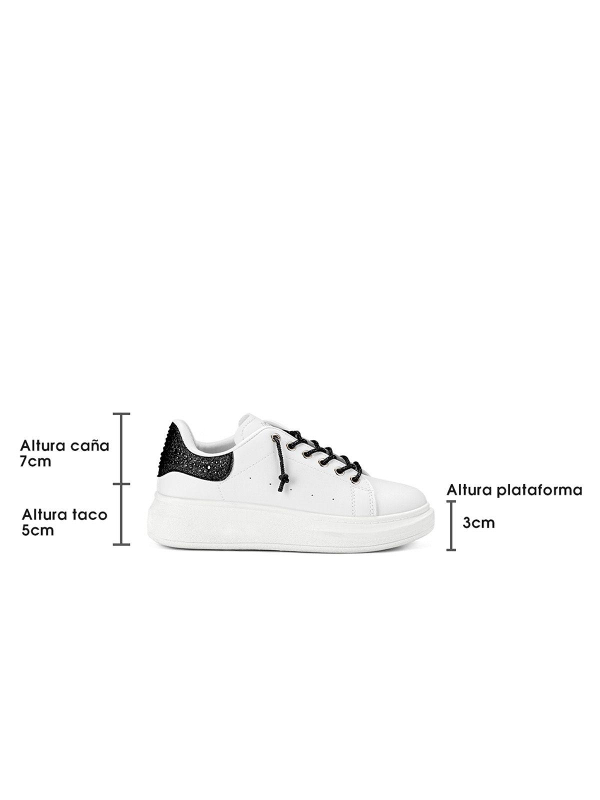 Zapatilla Negro Casual LT109 Weide-4