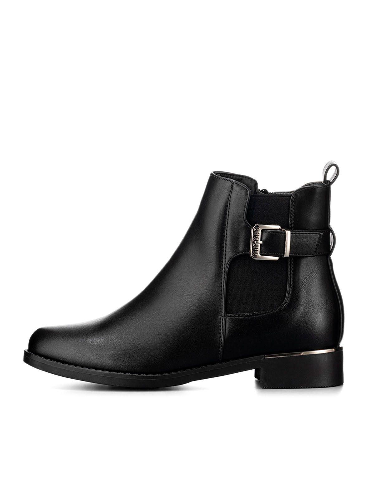 Botin Negro Casual Mujer Weide ZS51-3