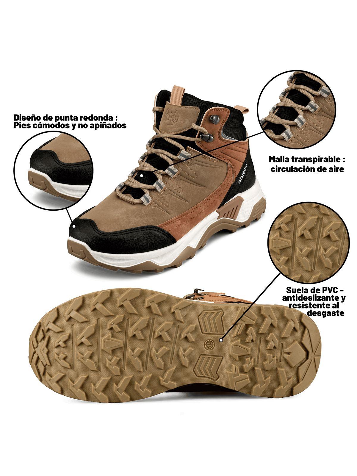 Botín Taco Mujer Outdoor PU Weide TFA218-6