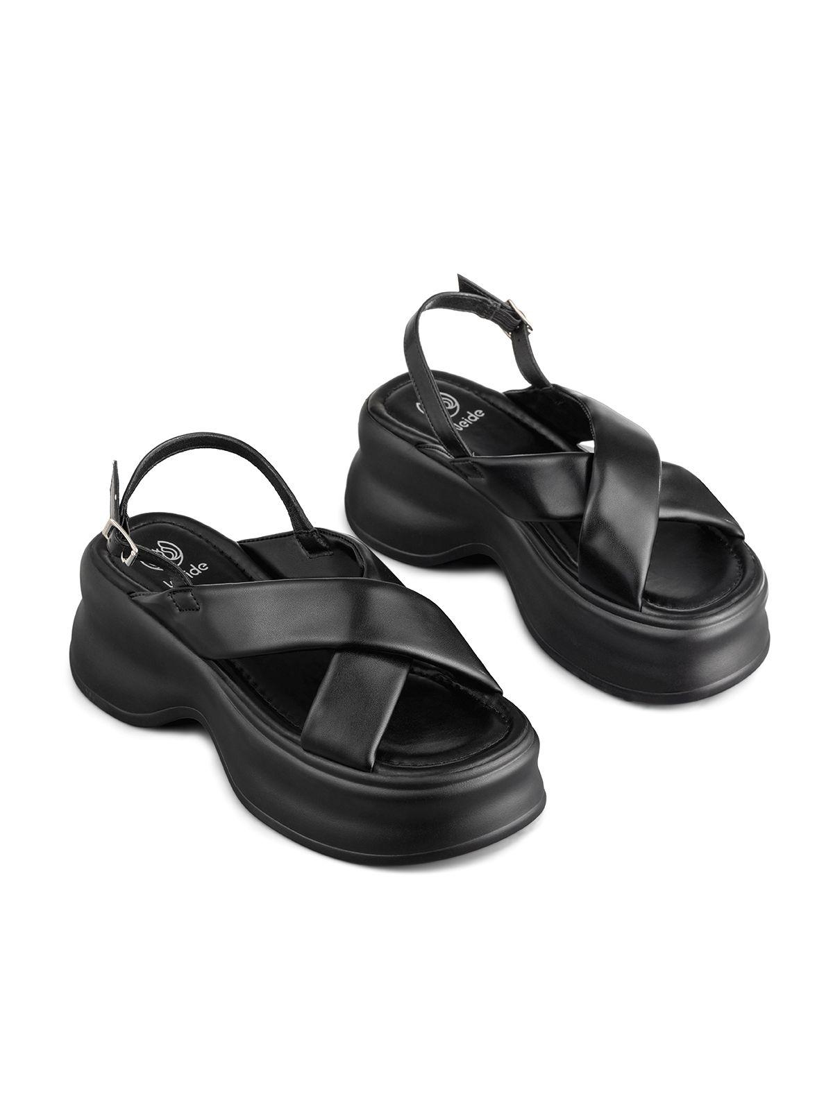 Sandalias Taco Casual Mujer Plataforma Weide YL88-2