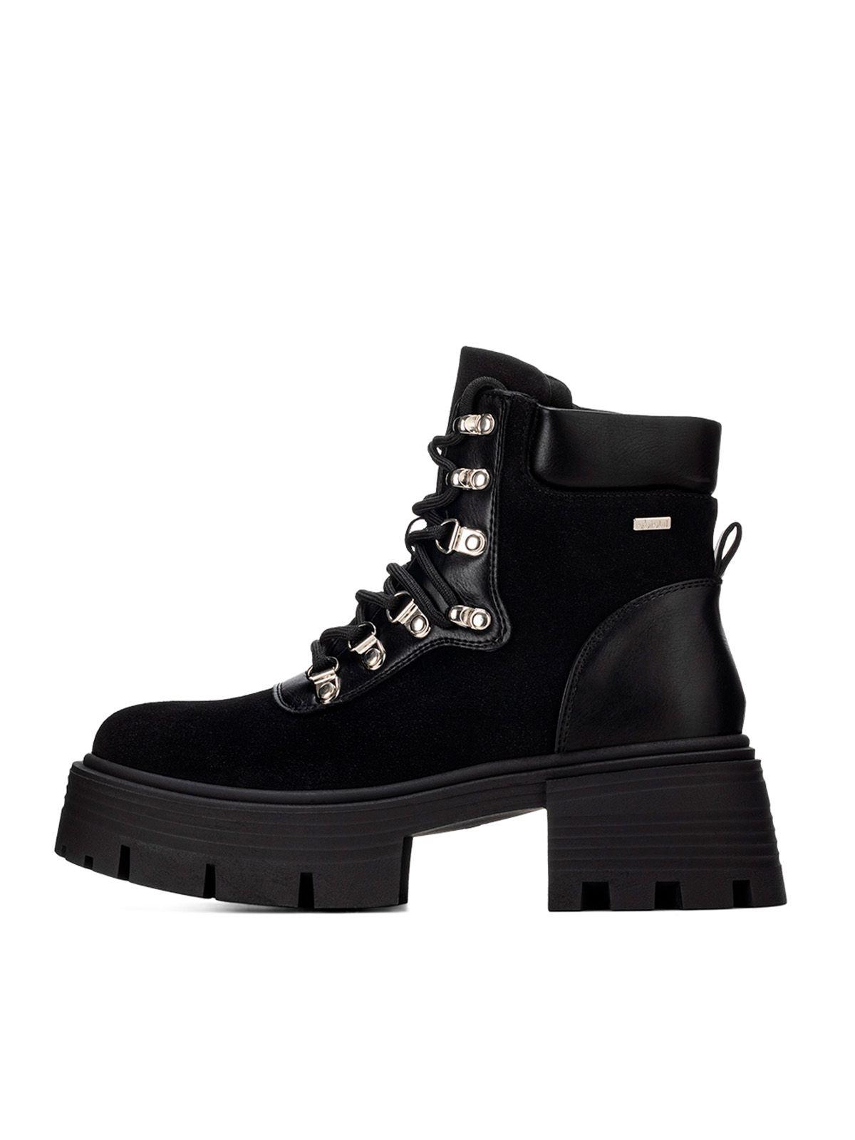 Botin Negro Casual Mujer Weide DH73-2