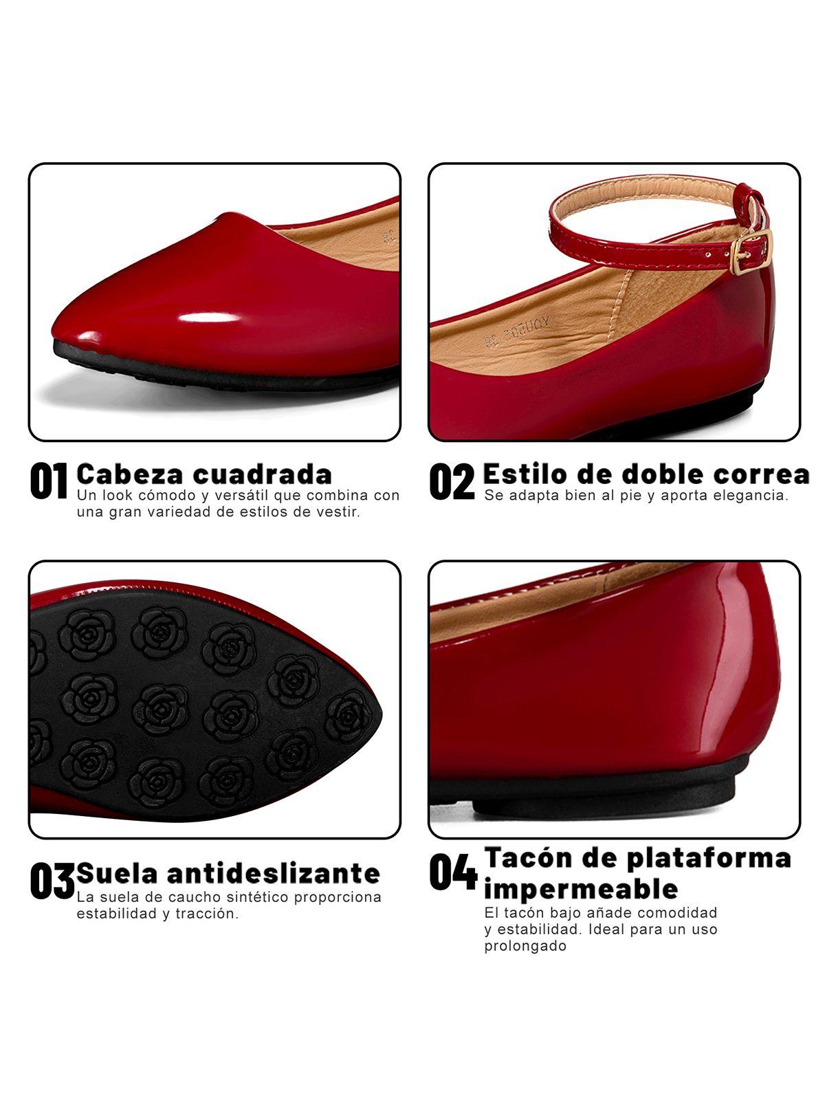 Ballerina Mujer Casual Charol Moda Plano Weide YOU505-7