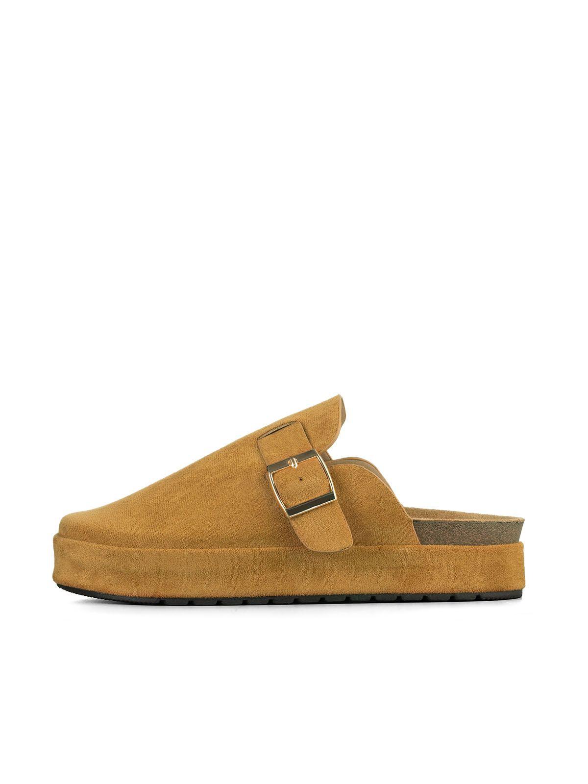 Zueco Vintage Confort Con Hebilla Mujer Weide QIU359-4