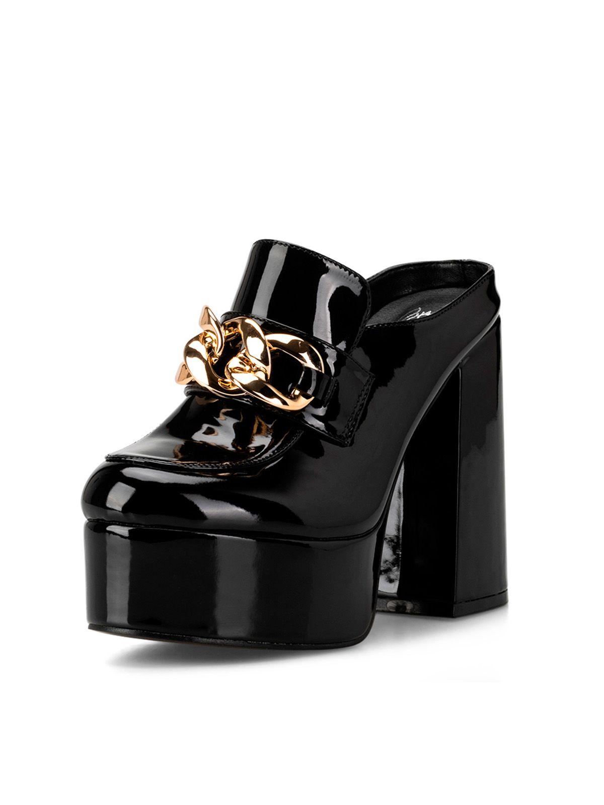 Zapato Plataforma Negro Fiesta YOU219 Weide-0