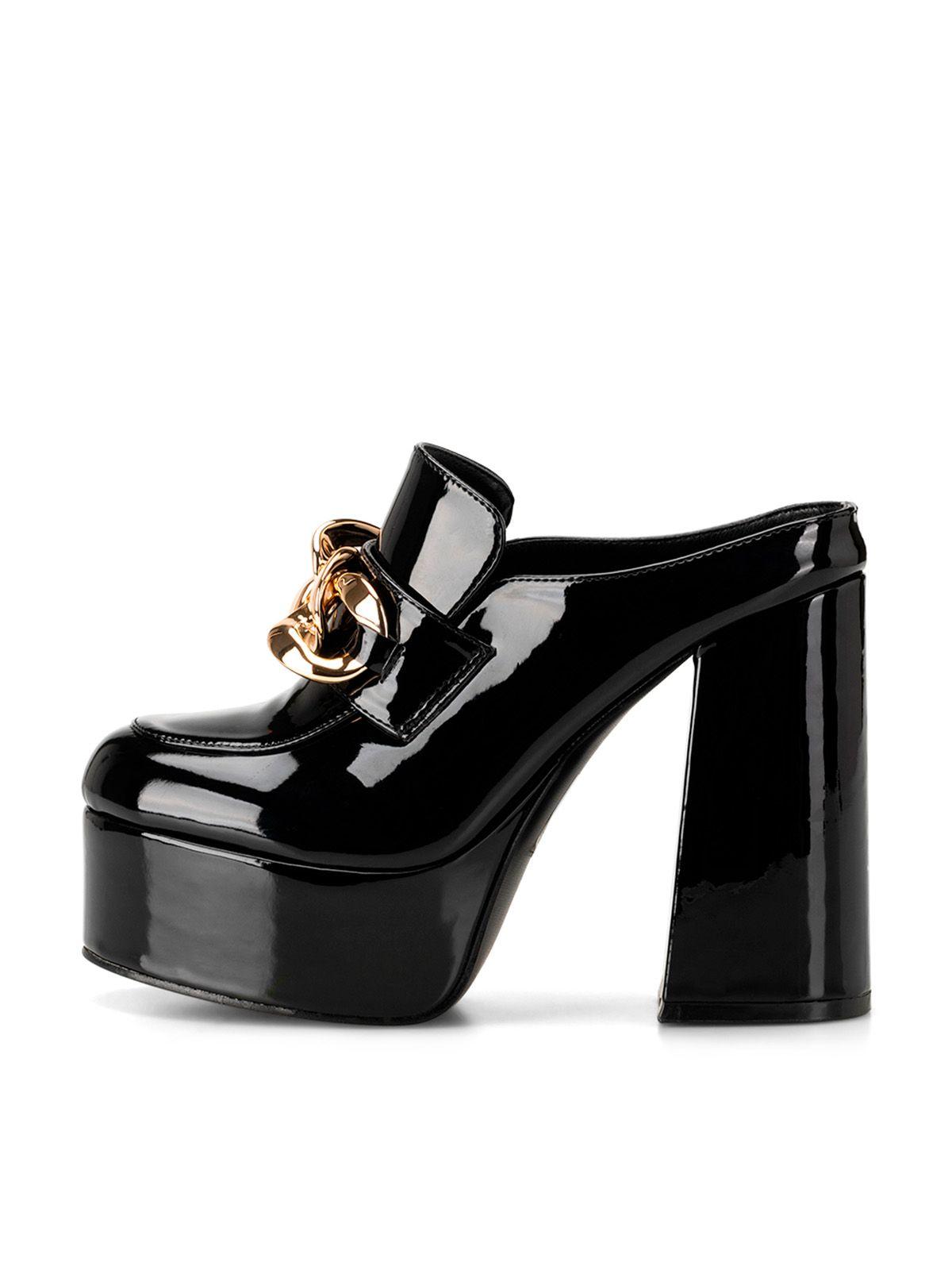 Zapato Plataforma Negro Fiesta YOU219 Weide-1