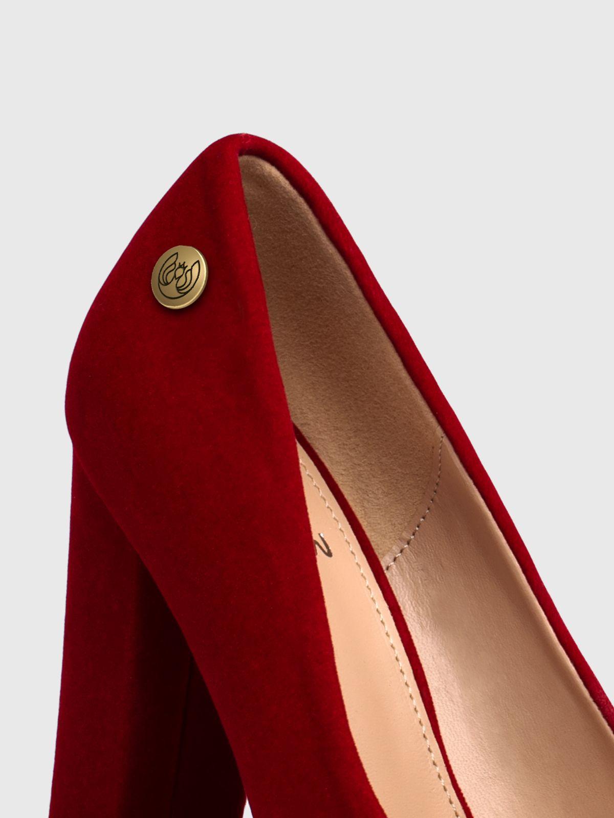 Zapato Mujer Naná Rojo Weide-5