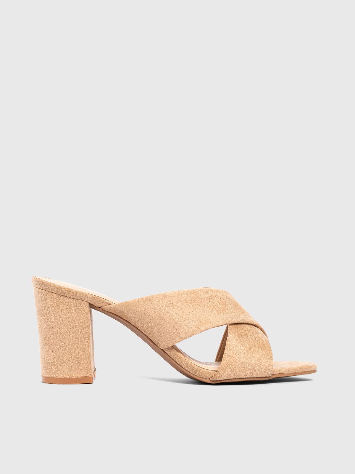 Sandalia Mujer Fernanda Beige Weide-2