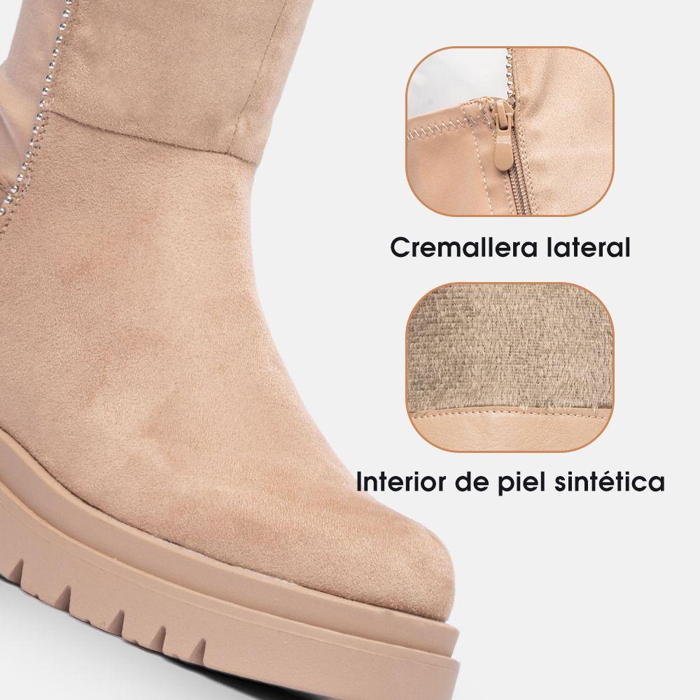 Bota Emberleigh Caqui Weide-4