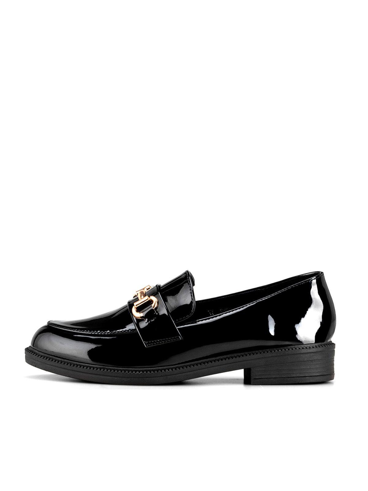 Zapato Taco Negro Casual JN22 Weide-1
