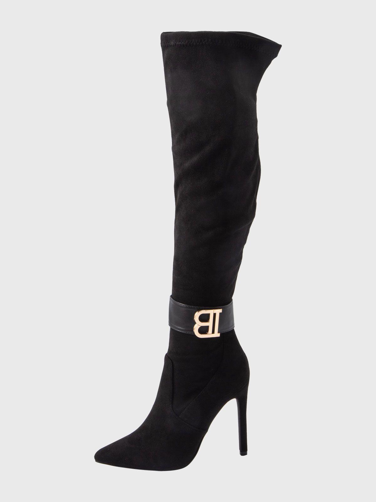 Bota Novalee Negro Weide-1