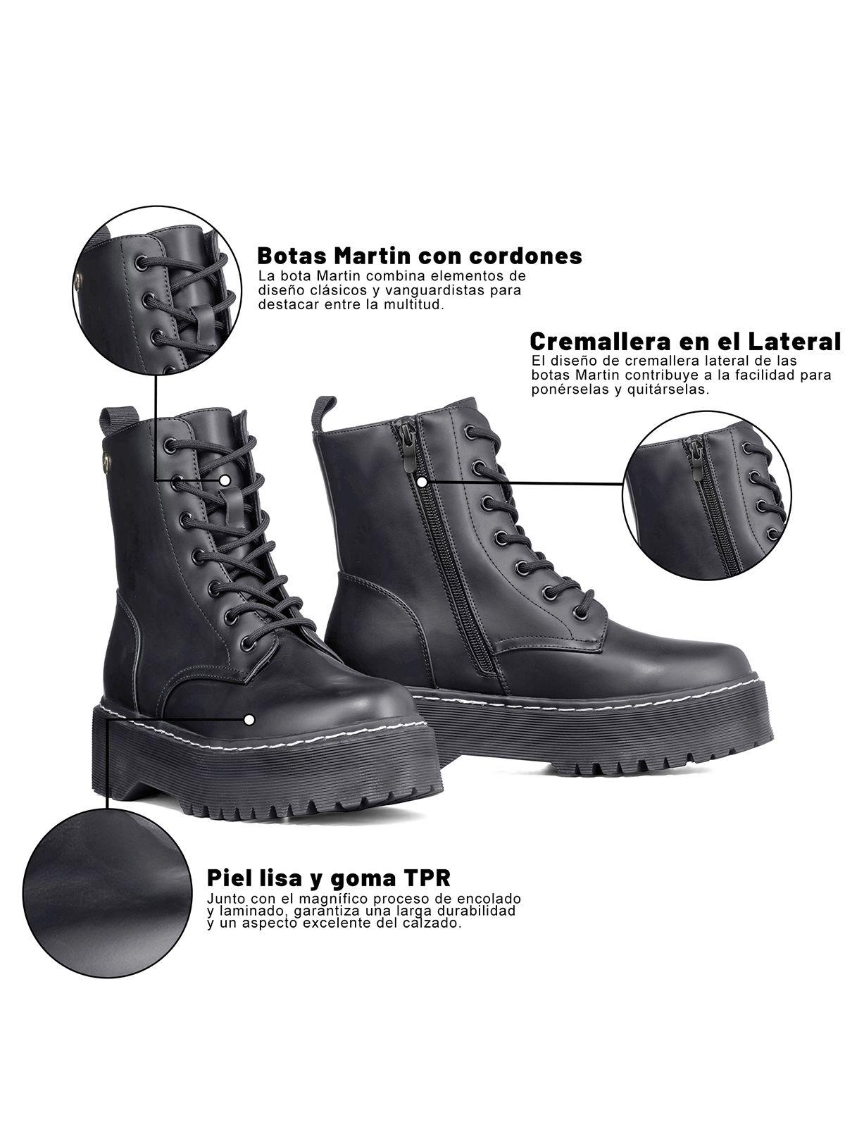 Botin Mujer Carlota Negro Weide-6