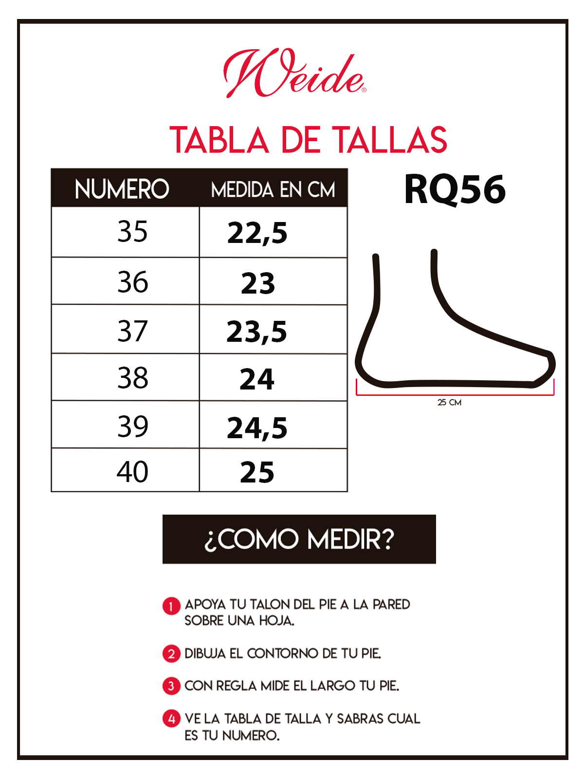 Bota Xareni Negro Weide-3