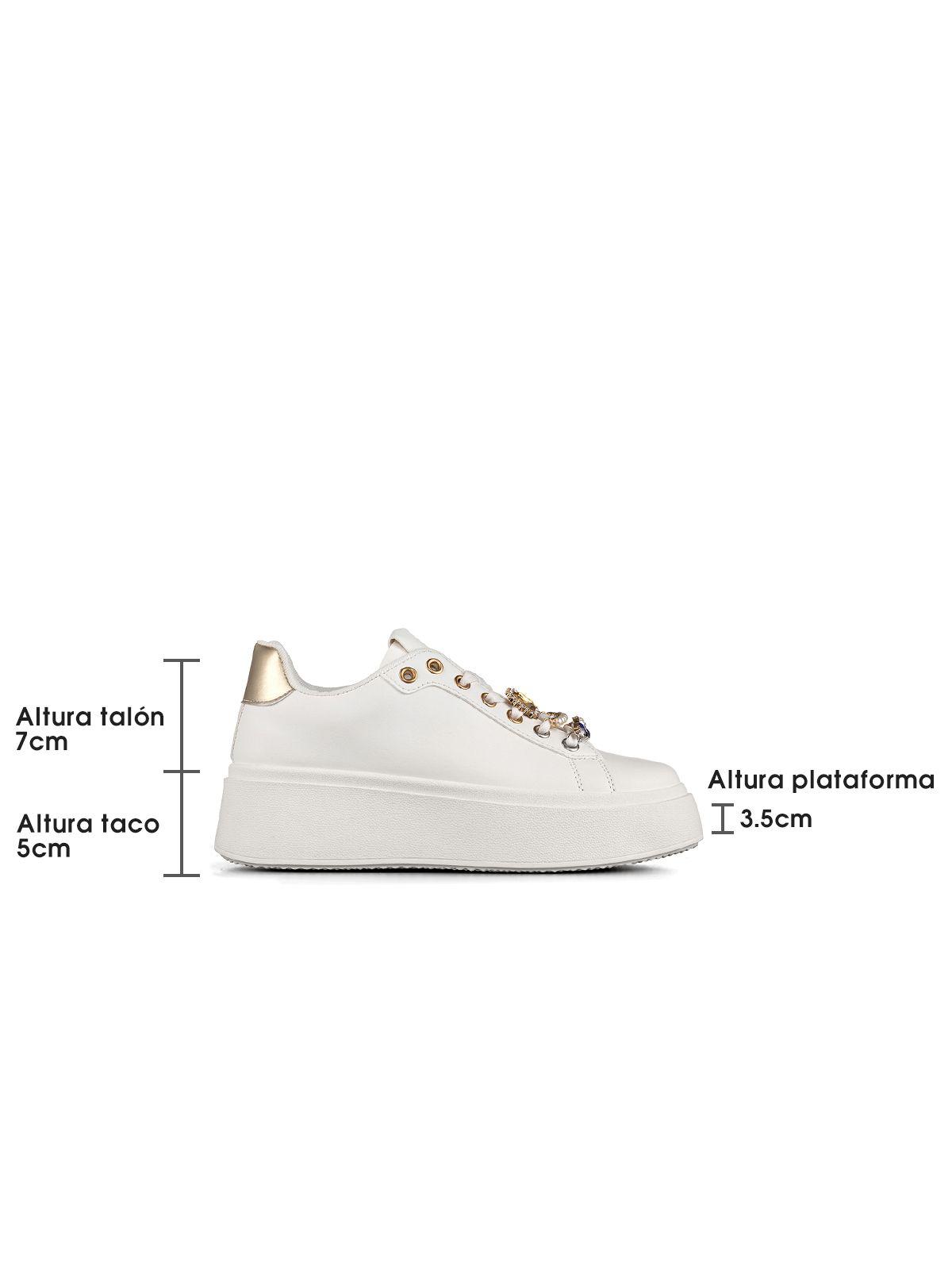 Zapatilla De Deporte Casual Plataforma Mujer Weide LT130-4