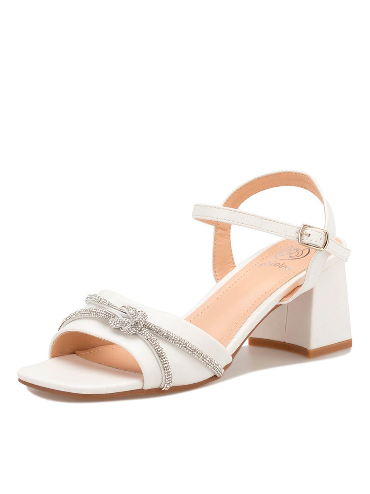Sandalia Zaida Blanco Weide-0