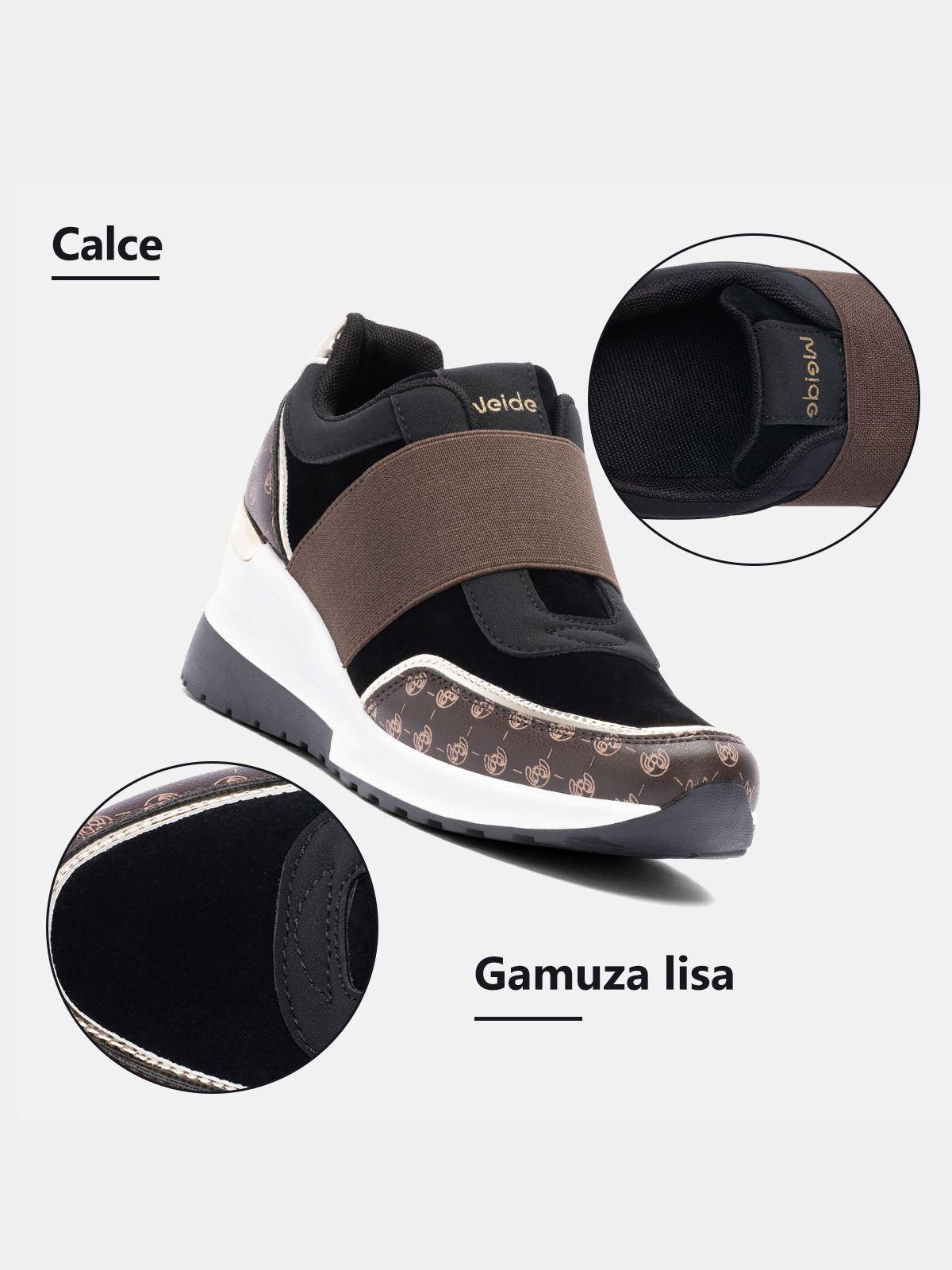 Zapatilla Mujer Helena Negro Weide-6