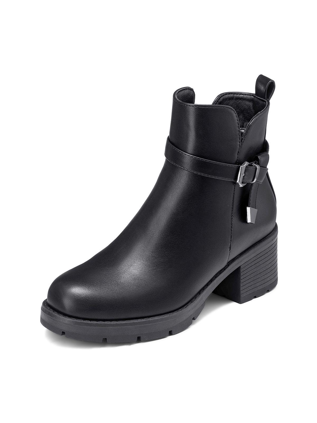 Botín Taco Mujer Casual PU Weide ZS83-0