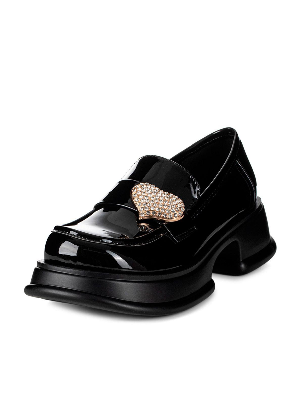 Mocasin Negro Casual Mujer Weide GH112-0