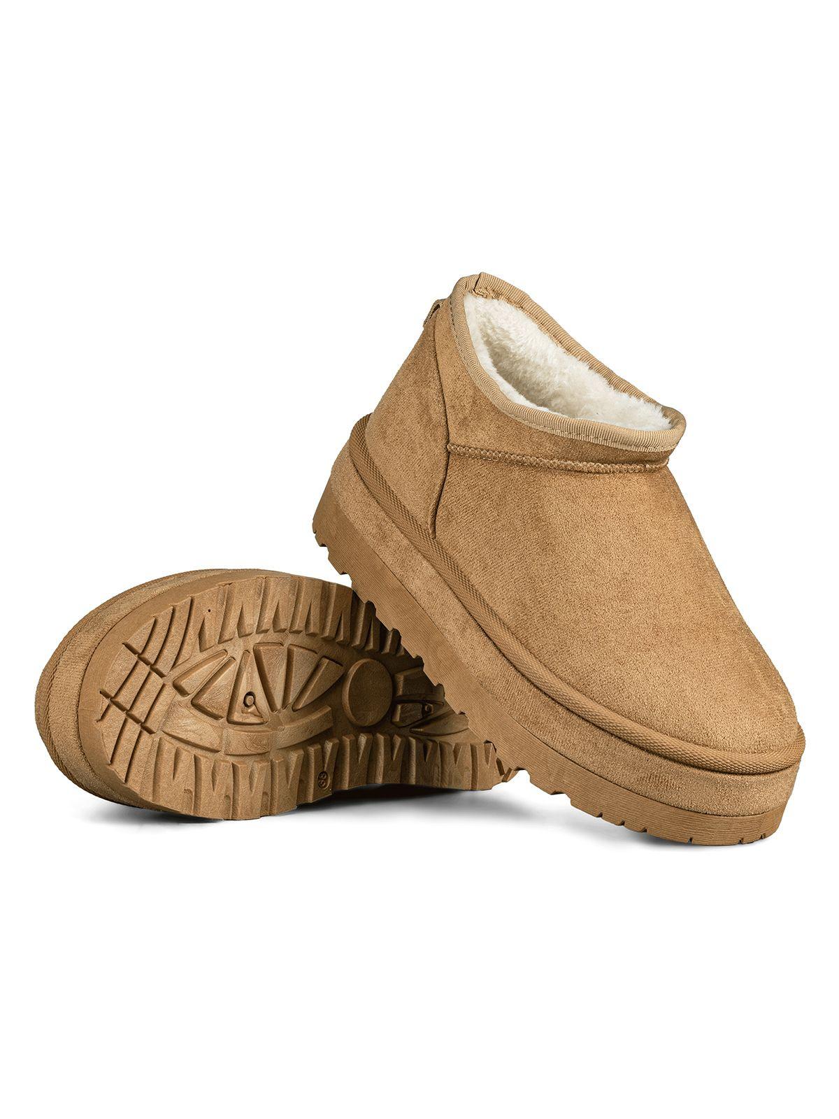 Botin Casual Mujer De Gamuza Comodo Weide LT200-4