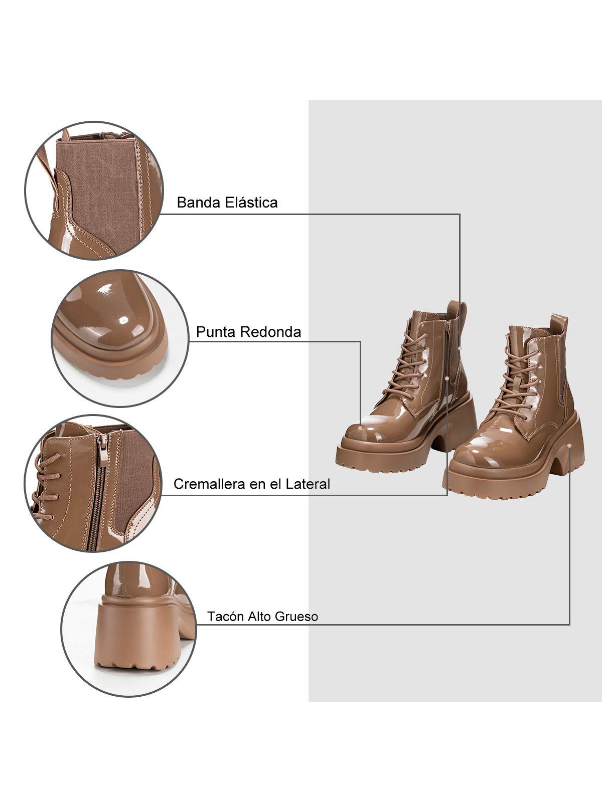 Botin Caqui Casual Weide DH67-6