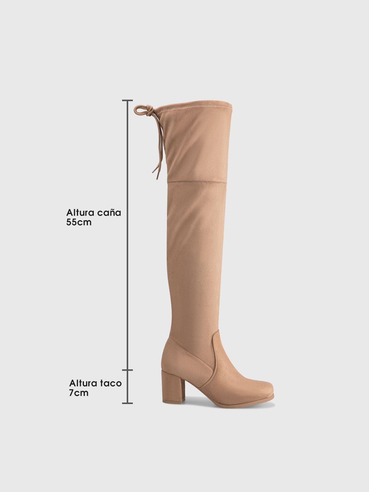 Bota Mujer Azahara Caqui Weide-5