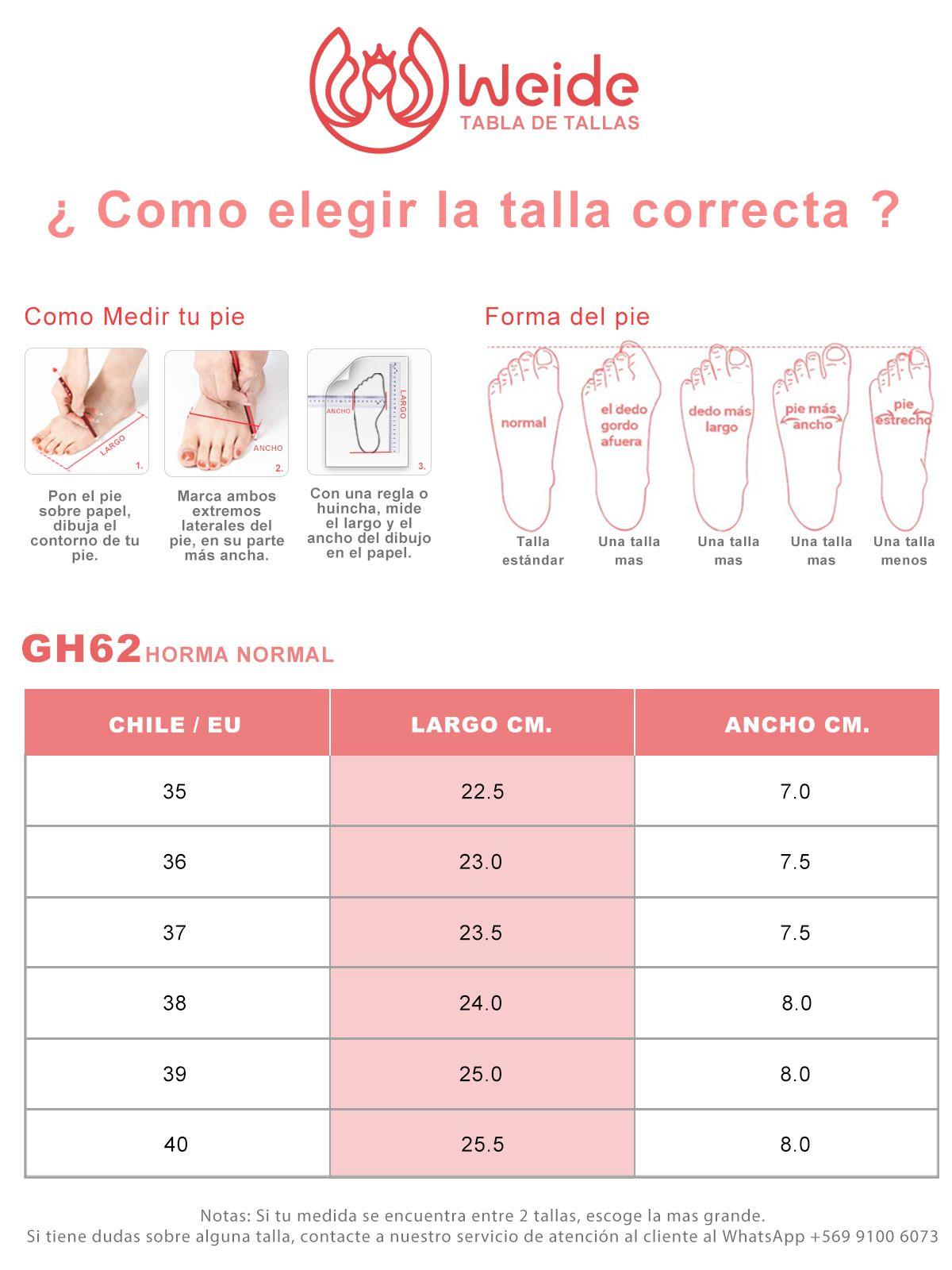 Zapato Taco Alto Negro Fiesta Mujer Weide GH62-4