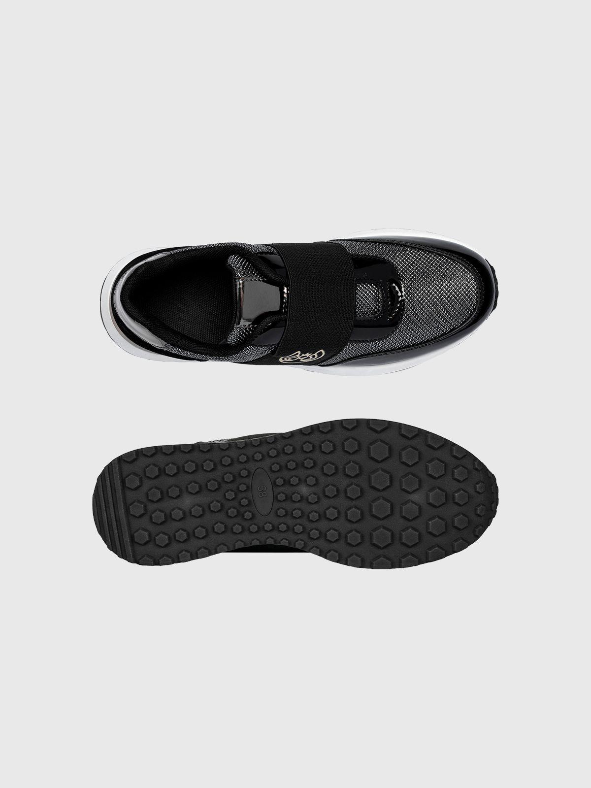 Zapatilla  Mujer Niceto Negro Weide-4