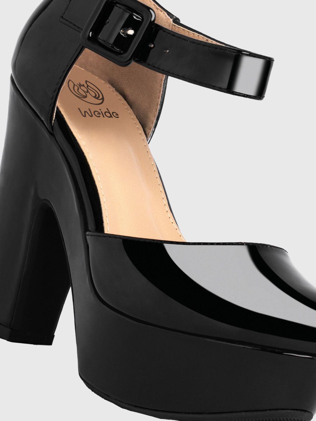 Sandalia Fiesta Mujer Dinosauria Negro Weide-5