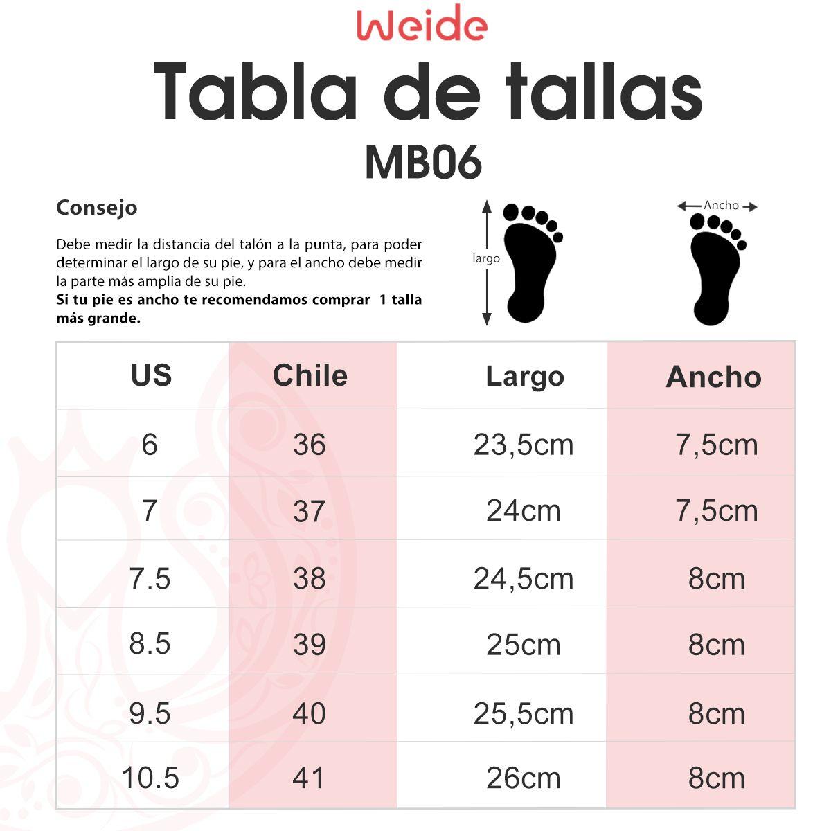 Zapatilla Daira Negro Weide-3