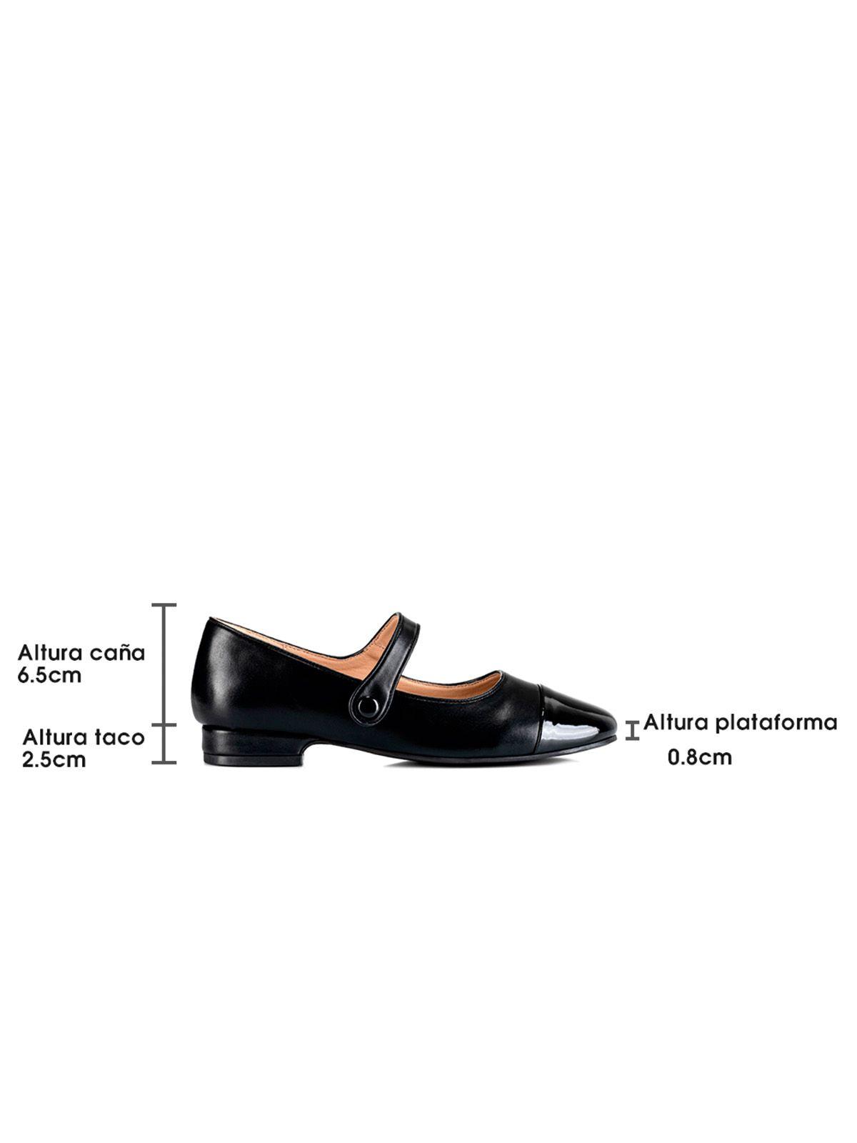 Zapatos Taco Negro Weide YL67-5