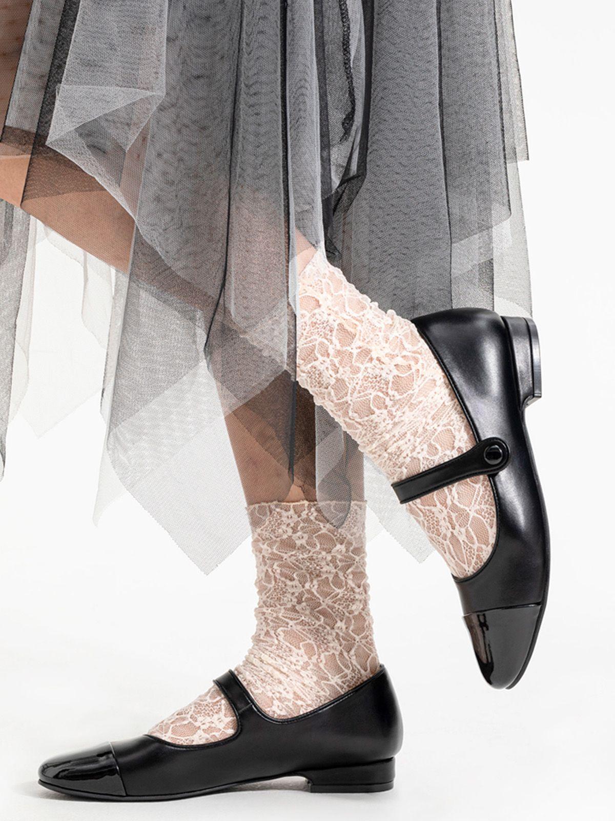 Zapatos Taco Negro Weide YL67-1