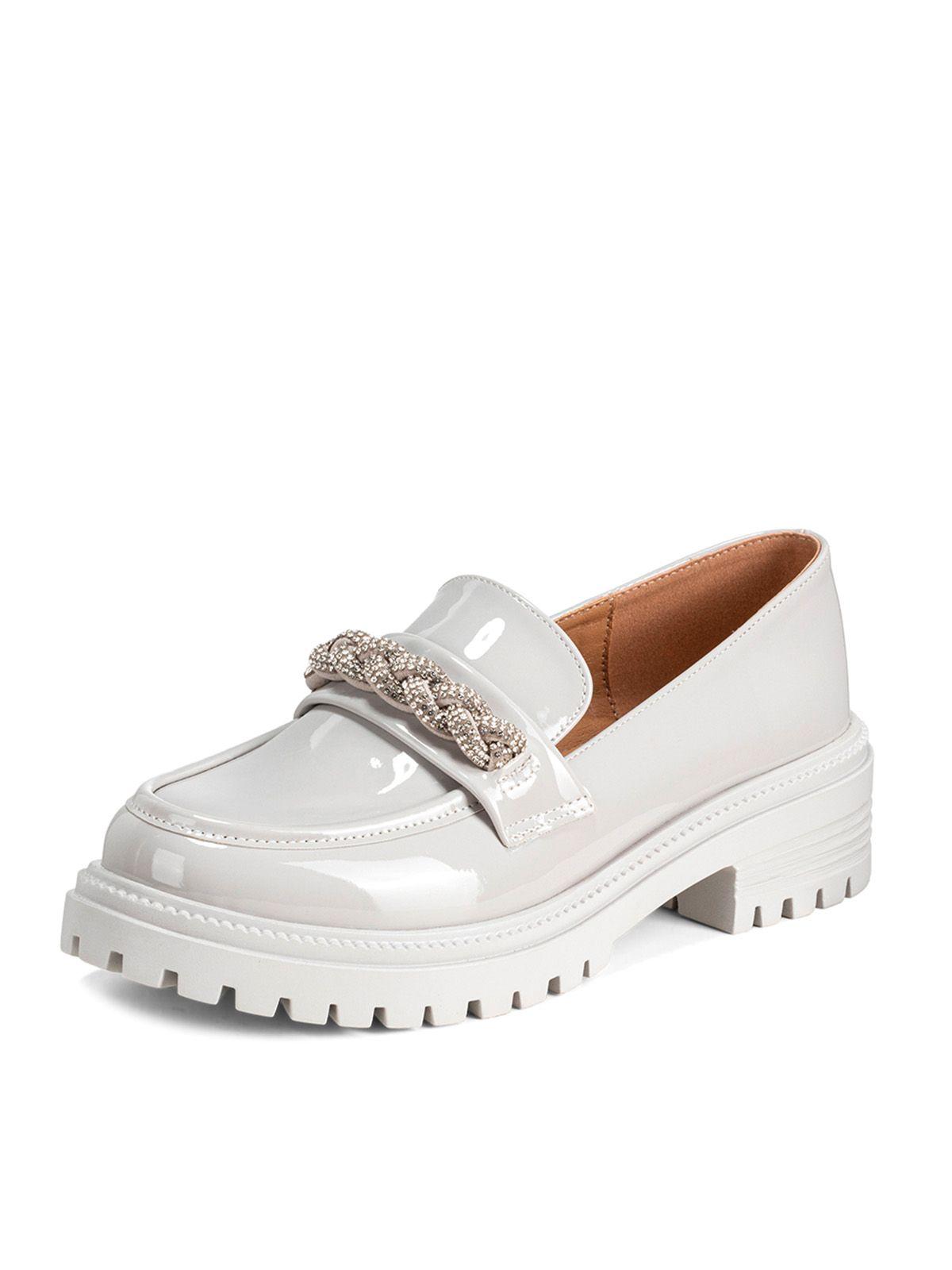 Mocasin Gris Formal Mujer Weide JN21-0