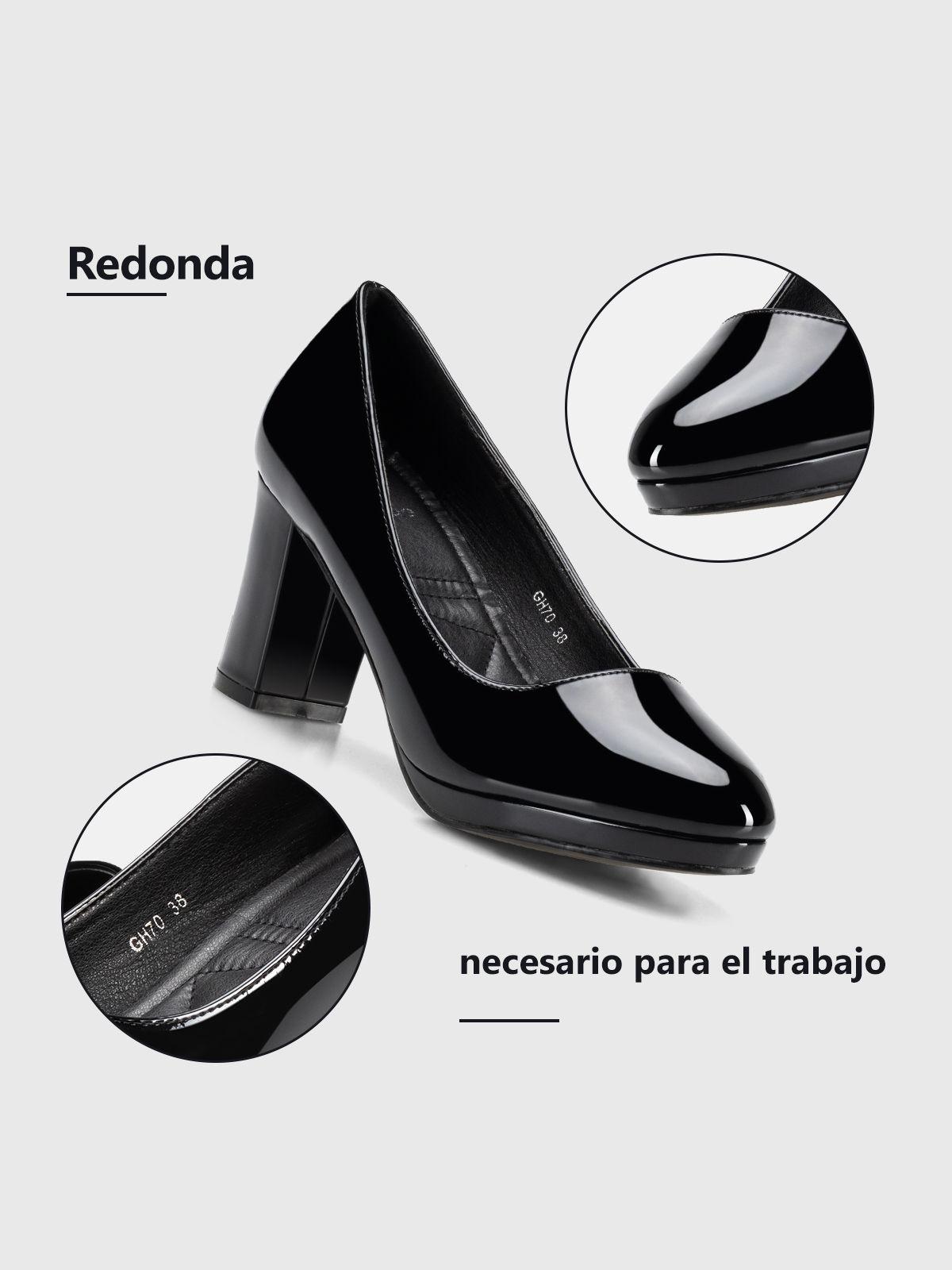 Zapato Mujer Gloria Negro Weide-5