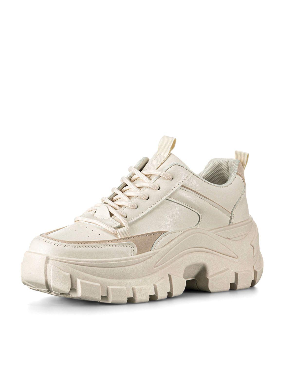 Zapatilla Beige Casual Mujer Weide WLT01-0