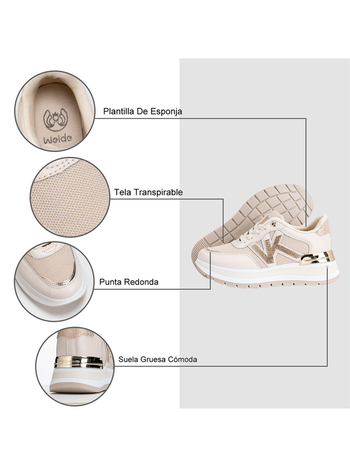 Zapatilla Plataforma weide JLL30-6