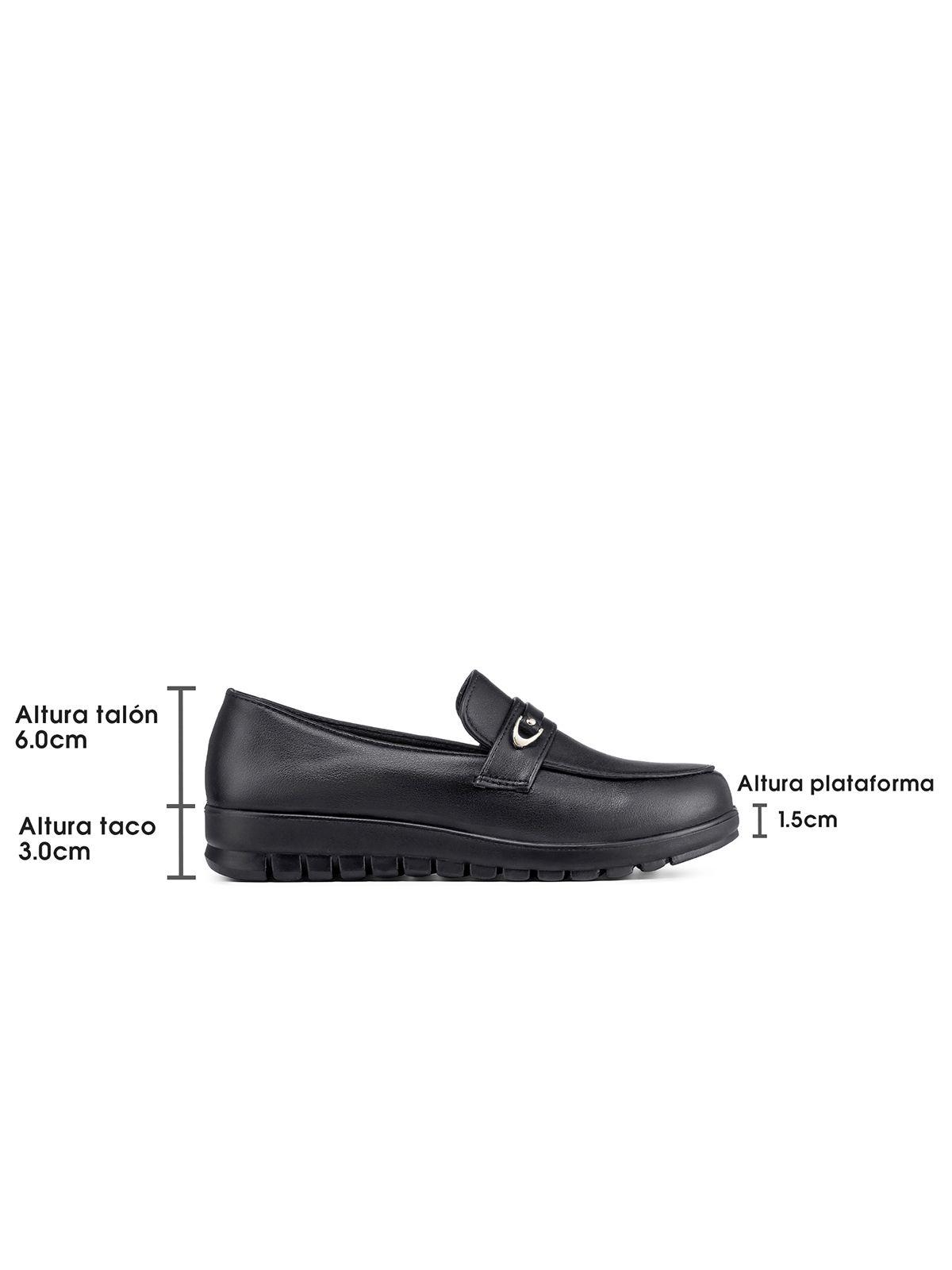 Mocasín Casual Taco Cuña Mujer PU Weide TFA222-6