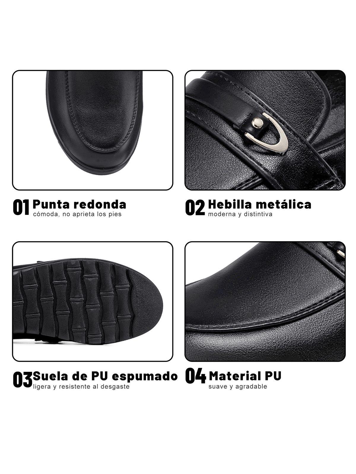 Mocasín Casual Taco Cuña Mujer PU Weide TFA222-8
