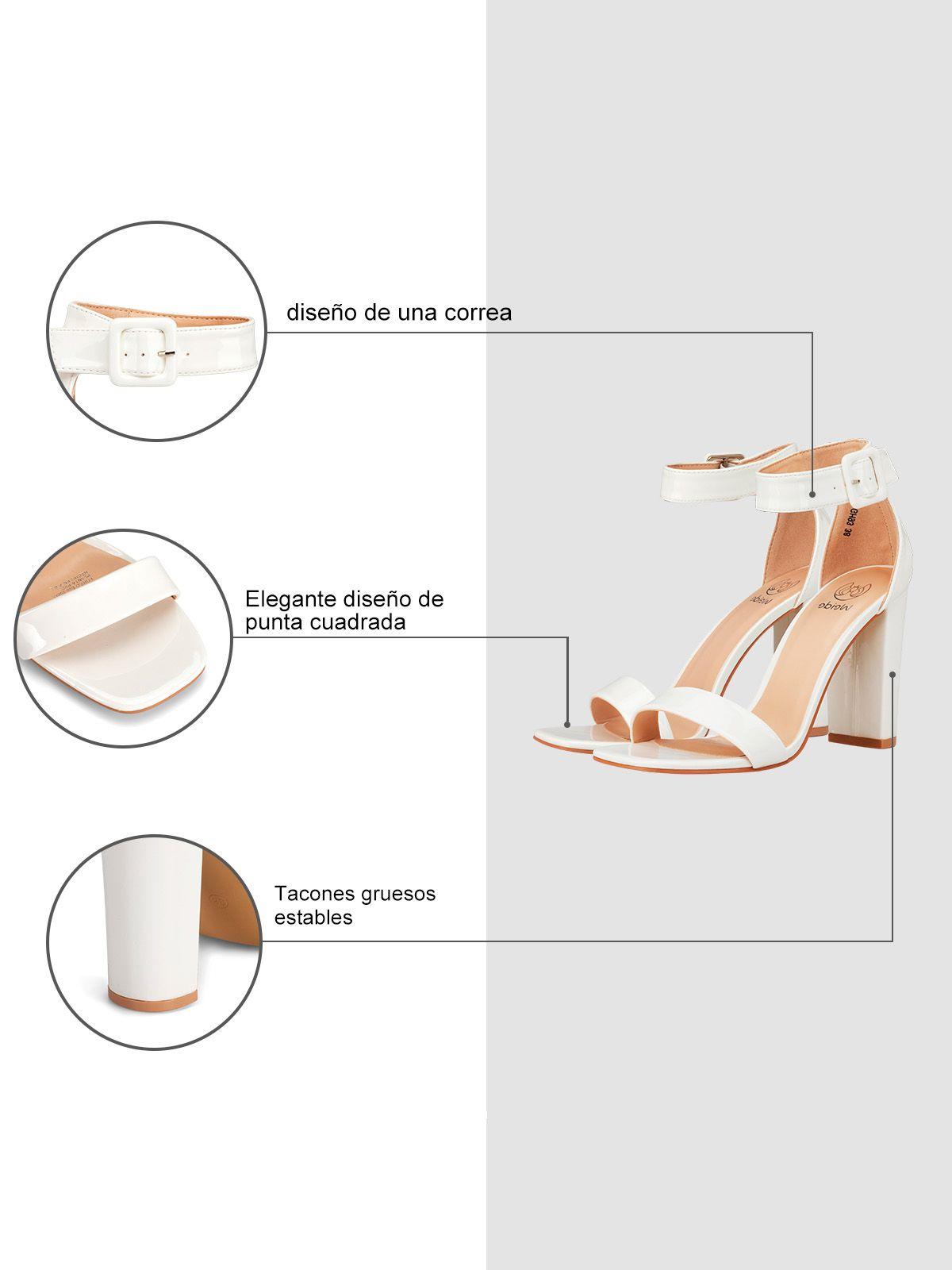 Sandalias Blaica Blanco Weide-5