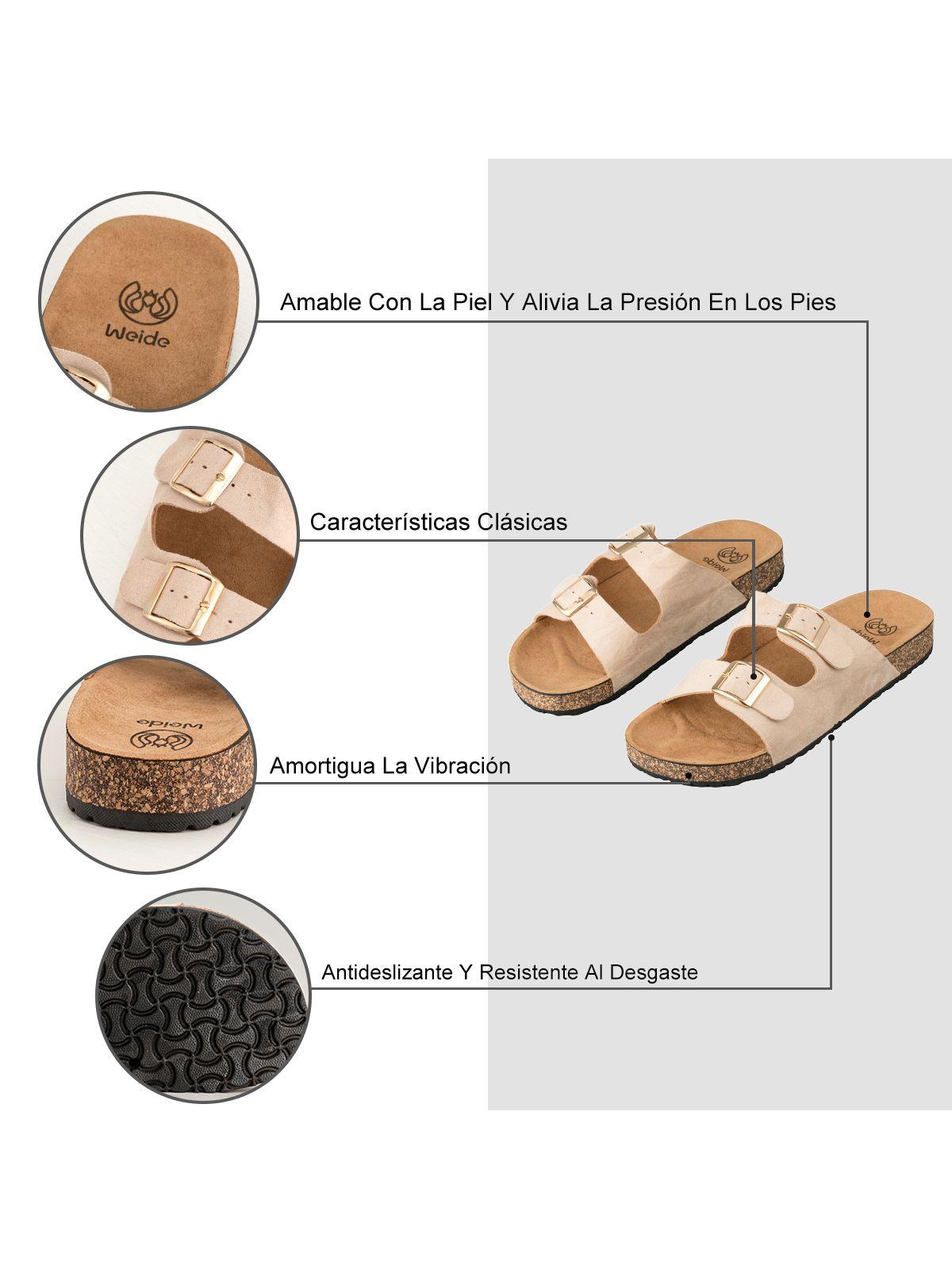 Sandalia Chala Casual Moda Confort Hebilla Mujer Weide LT131-7